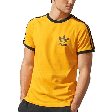 t shirt adidas gelb herren|T.